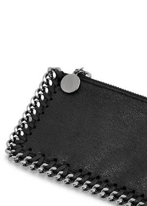 Stella McCartney o1s22i1n1024 Size: OS / Falabella Card Holder in Black Size ONE SIZE - 4 Thumbnail