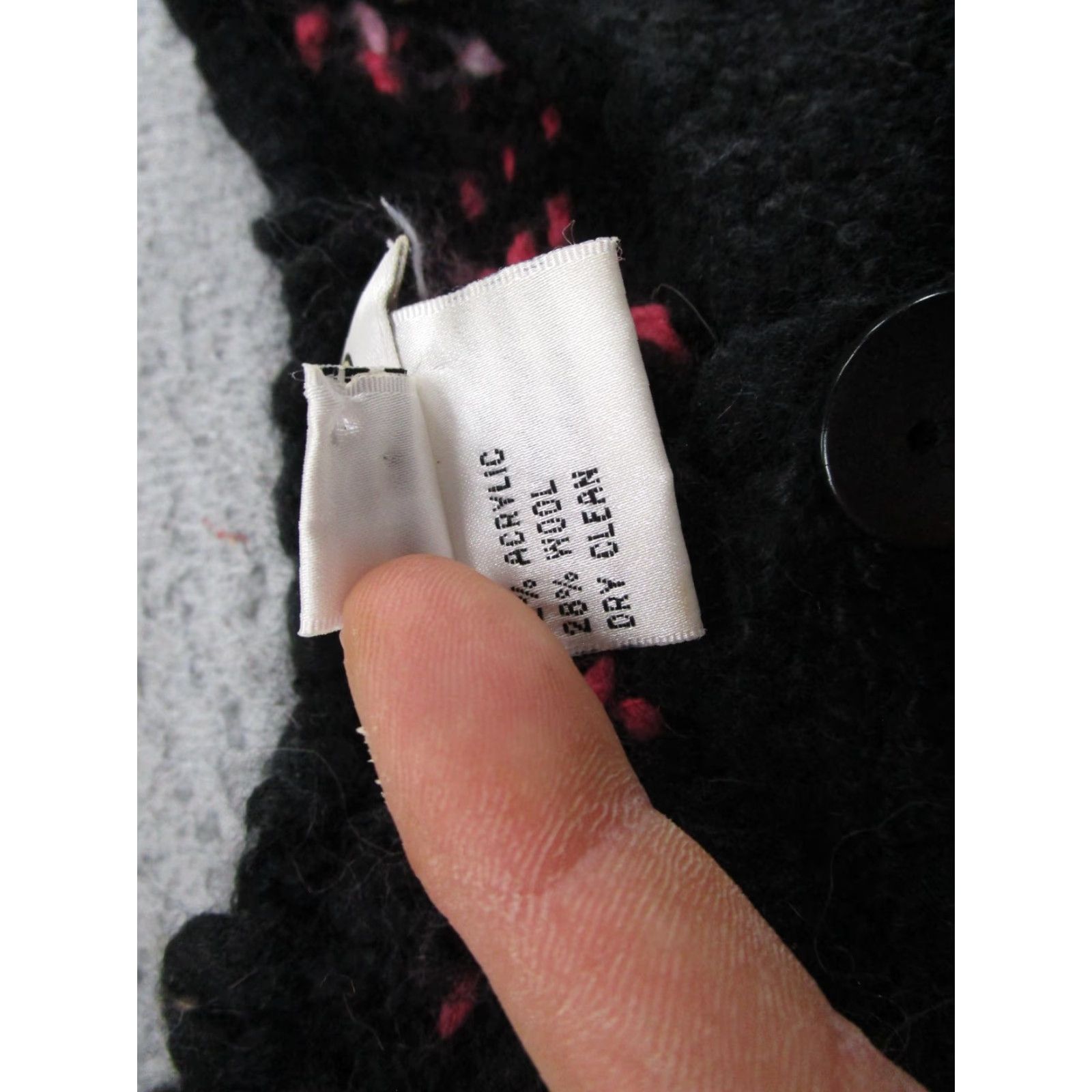 Talbots Talbots Cardigan Sweater Womens Wool Blend Button Front L Multicolor Knit Fall Winter Spring Work Casual 90s? Not applicable Size L / US 10 / IT 46 - 3 Thumbnail