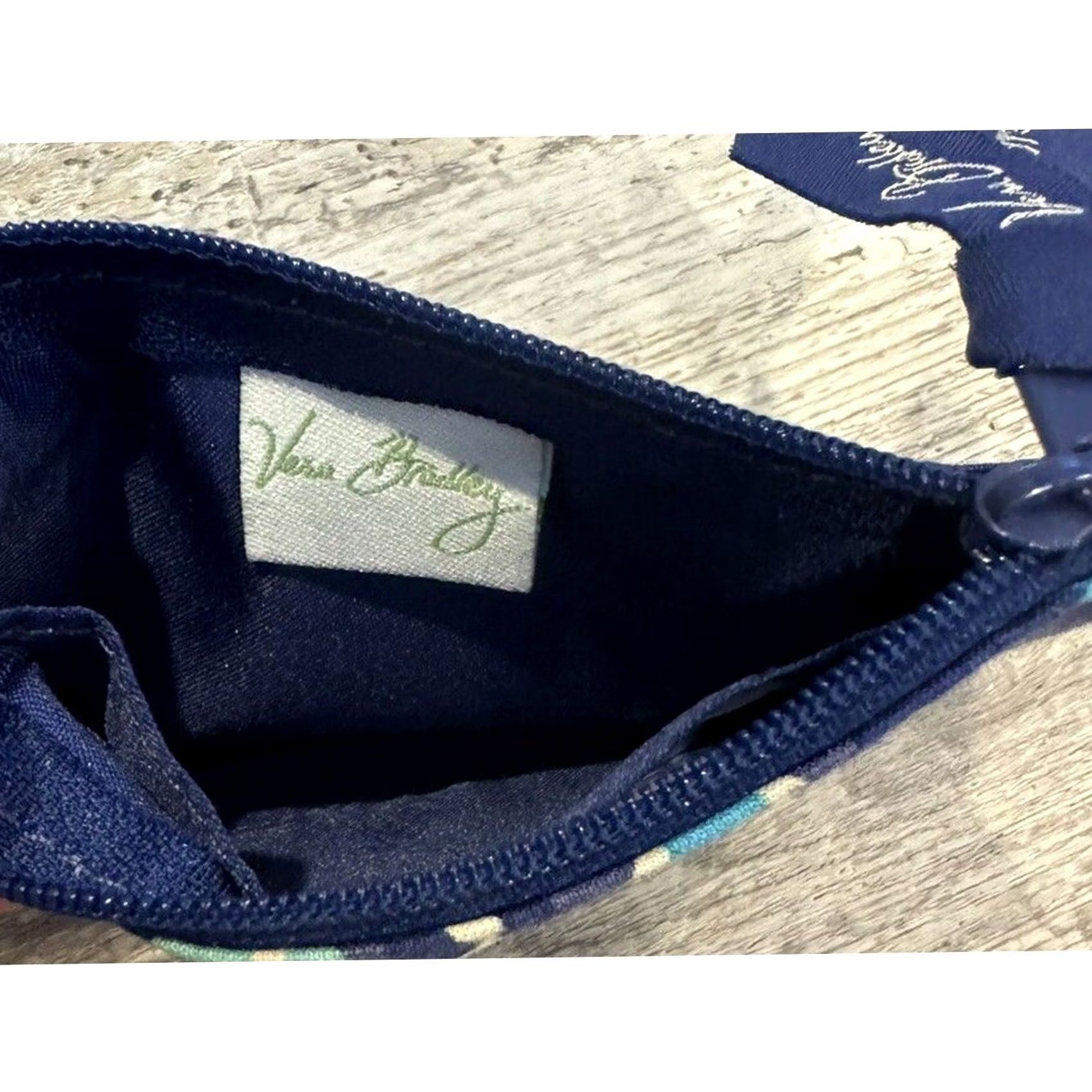 Vera Bradley Vera Bradley Blue Katalina Blues Zip ID Case Women One Size Size ONE SIZE - 4 Thumbnail