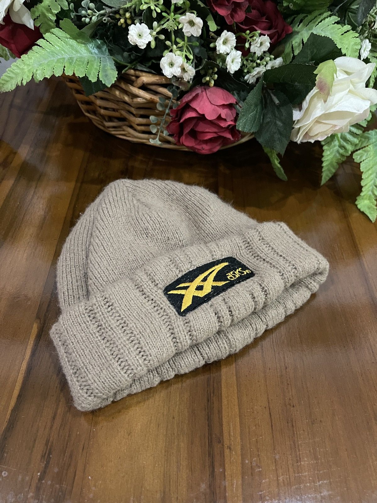 Asics Vintage Asics Snowcap Beanie Hats Size ONE SIZE - 2 Thumbnail