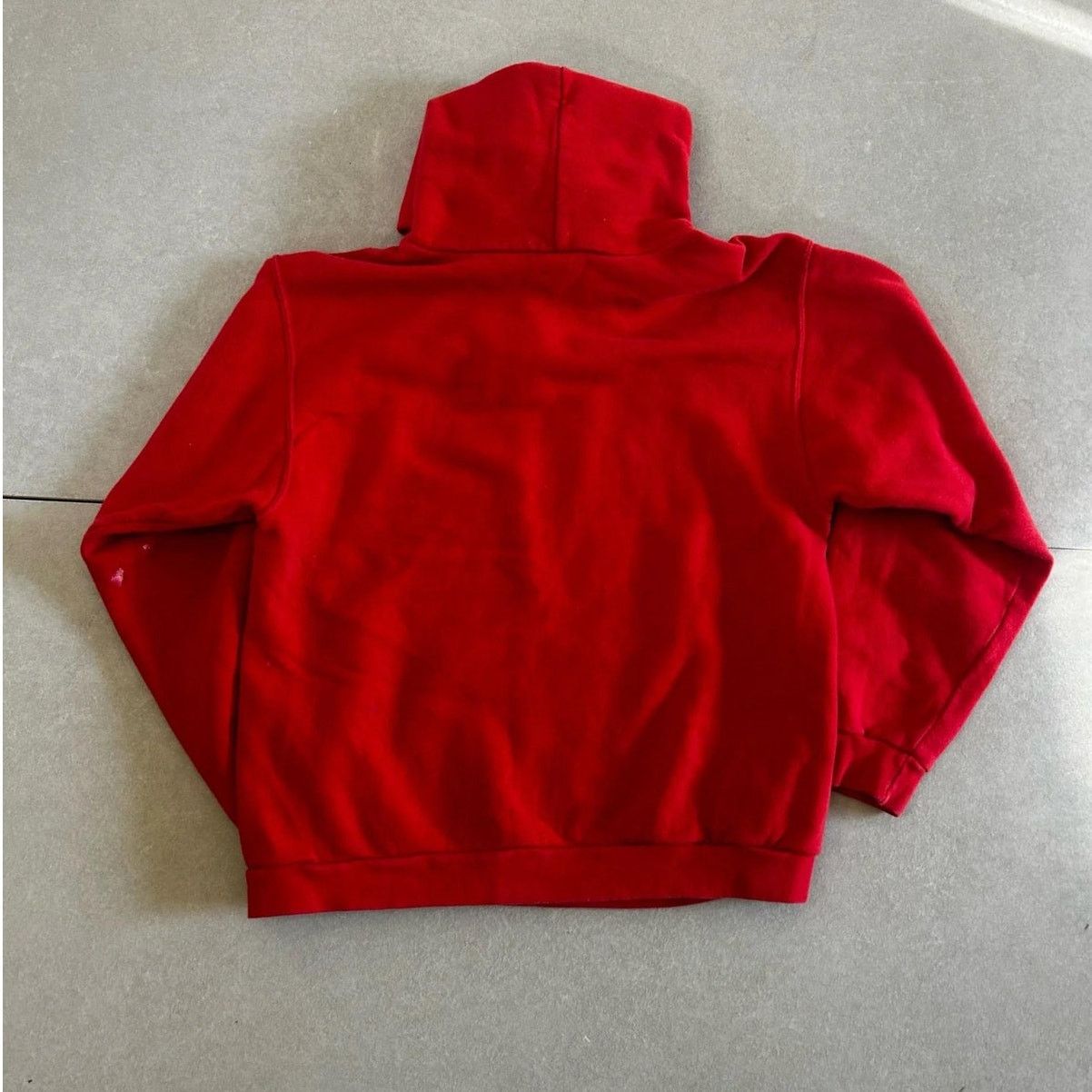 Nike 90s Vintage Nike Embroidered Red Hoodie Size XL Size XL / US 12-14 / IT 48-50 - 3 Thumbnail