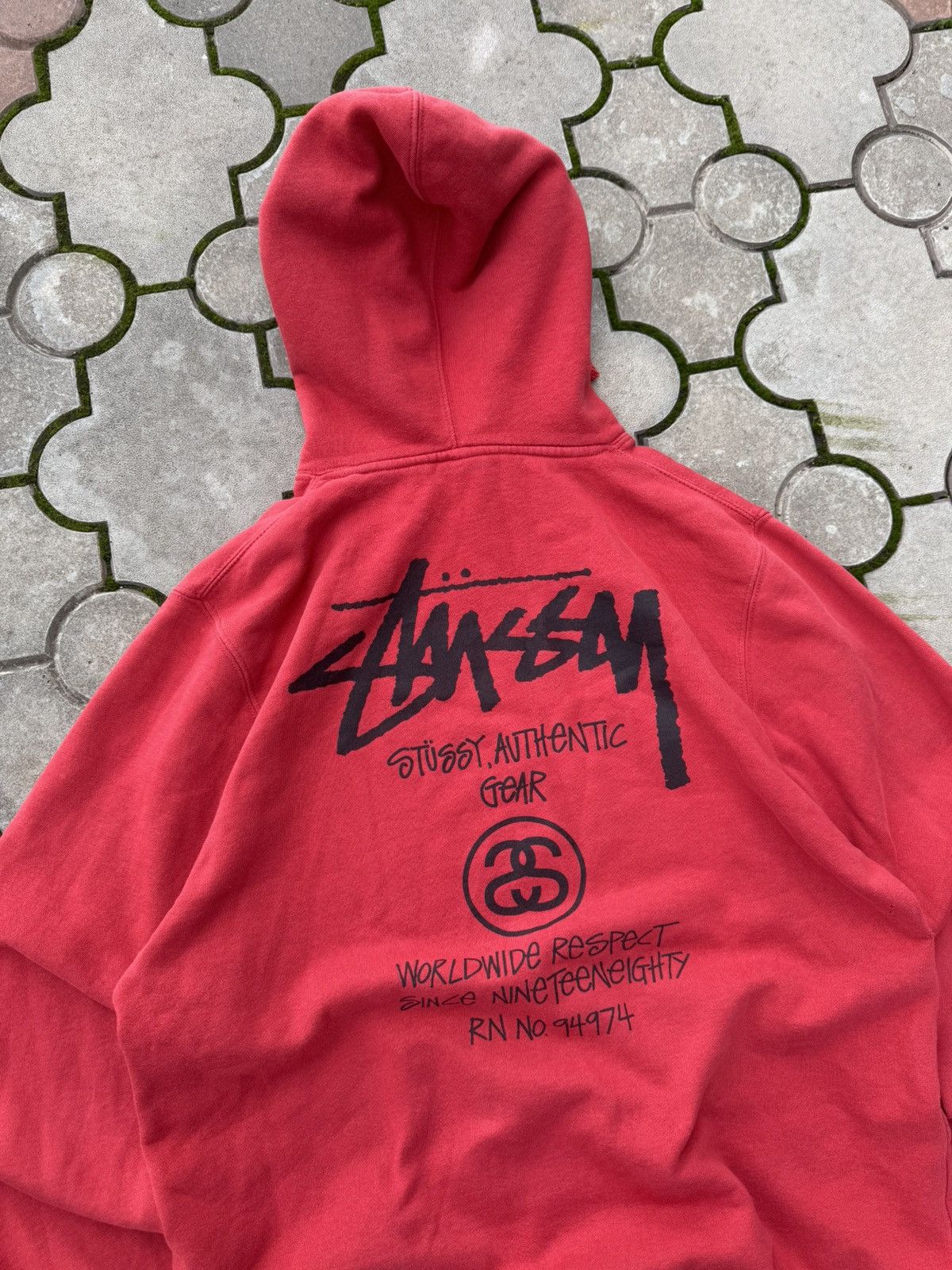 Stussy Vintage Stussy Big Logo Oversized Hoodie Y2K Size US M / EU 48-50 / 2 - 3 Thumbnail