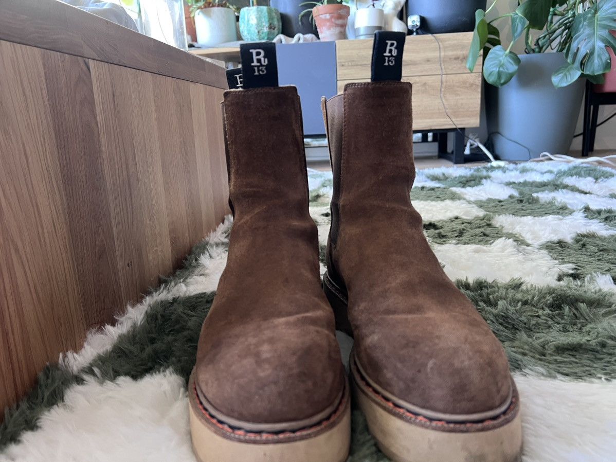 R13 R13 brown suede boots Size US 8 / IT 38 - 1 Thumbnail