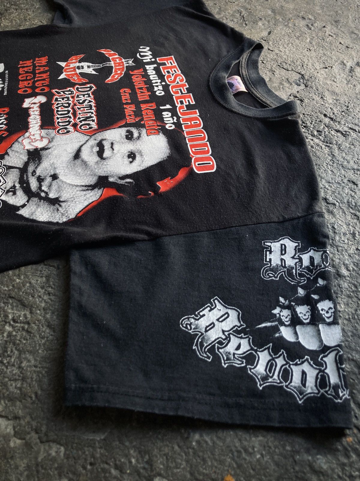 Band Tees × Vintage Vintage 90s Mexican Rock Bands Primer Bautizo AOP Size US L / EU 52-54 / 3 - 7 Thumbnail