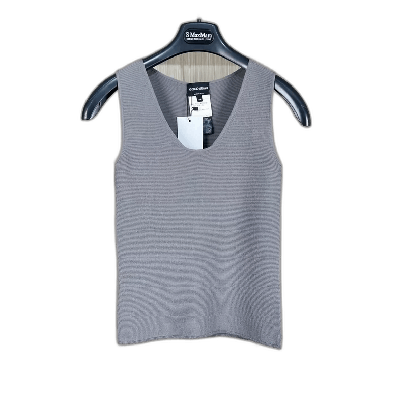 Emporio Armani Giorgio Armani Knitted Tank Top Size 38 Size M / US 6-8 / IT 42-44 - 1 Thumbnail