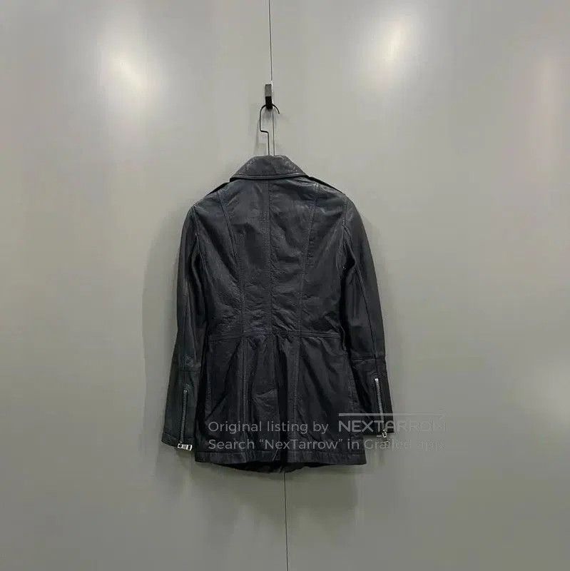 Burberry Burberry Black Cotton Long Coat for Women. Size XXS / US 00 / IT 34 - 2 Thumbnail
