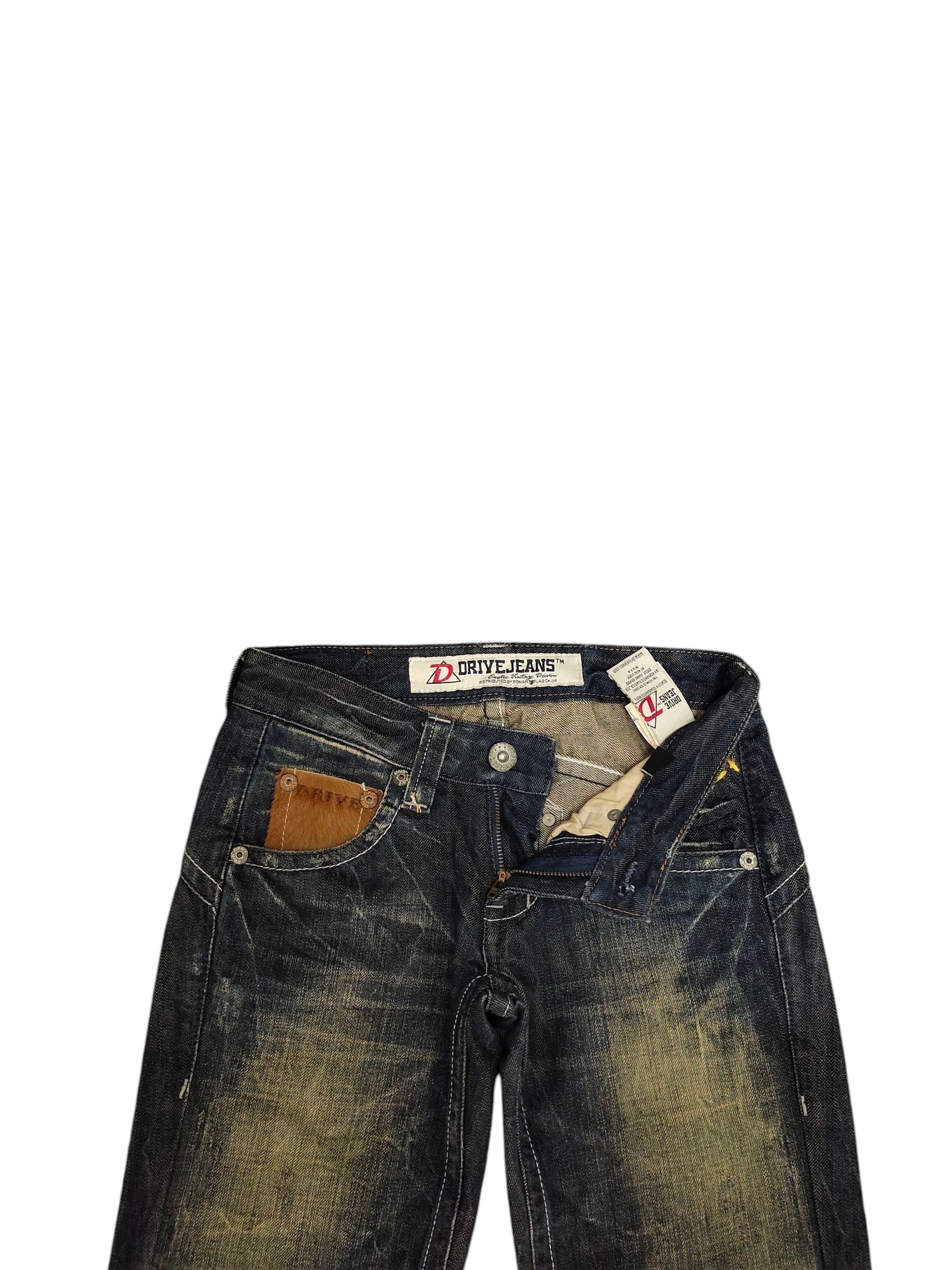 Tornado Mart Flare Jeans Drive Jeans Navajo Embroidered Bootcut Low Rise Size 26" / US 2 / IT 38 - 9 Thumbnail