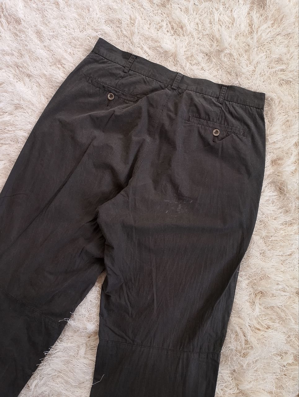 Le Grande Bleu (L.G.B.) MONZA by Rosso Milano Italian Designer Pants Size US 34 / EU 50 - 4 Thumbnail