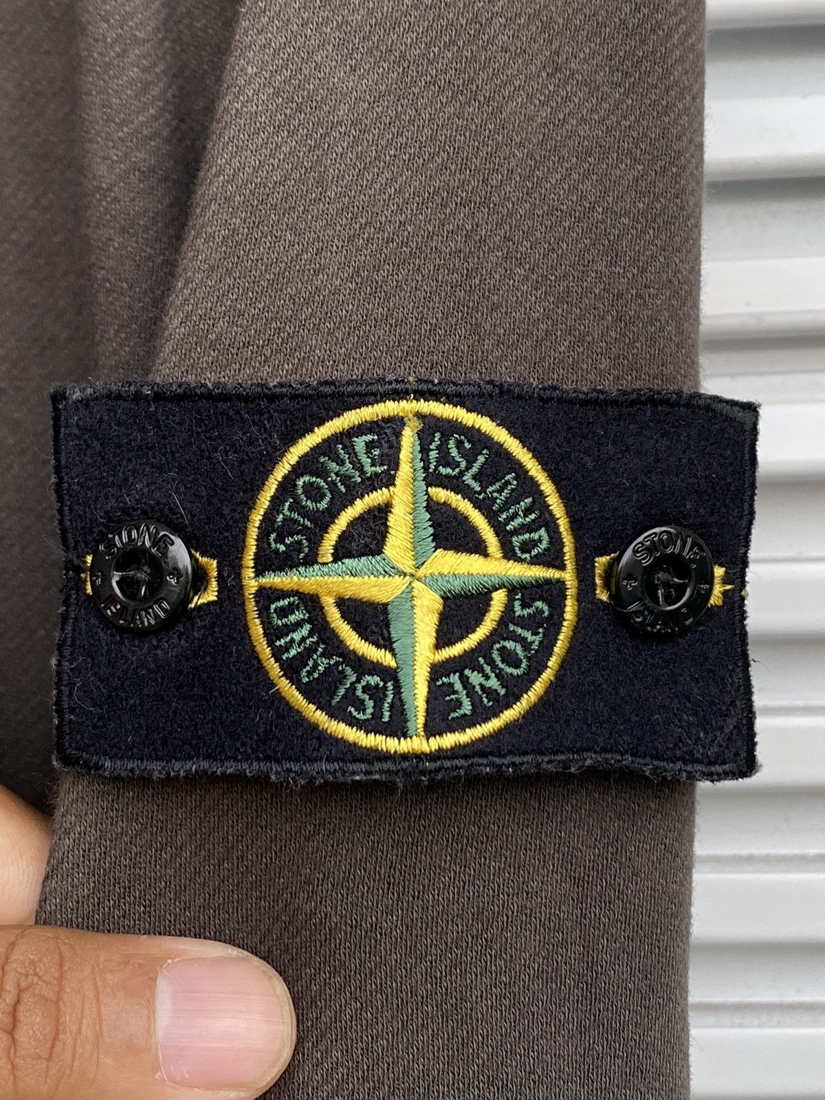 Stone Island Vintage Stone Island Brown Half Zipper / Travis Flacko Scott Size US XL / EU 56 / 4 - 4 Thumbnail