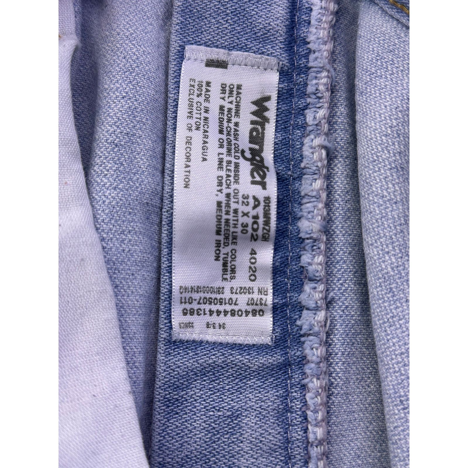 Wrangler Vintage Wrangler Demin Jeans Copper Pockets Size 32W30L Size US 32 / EU 48 - 13 Thumbnail
