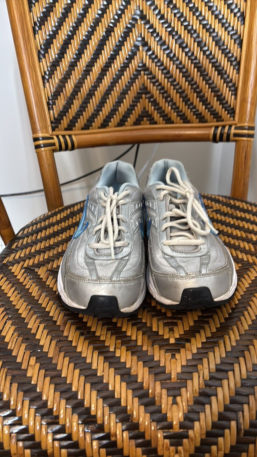 Nike Nike Initiator Metallic Silver Ice Blue 394053-001 Size US 10 / IT 40 - 2 Thumbnail