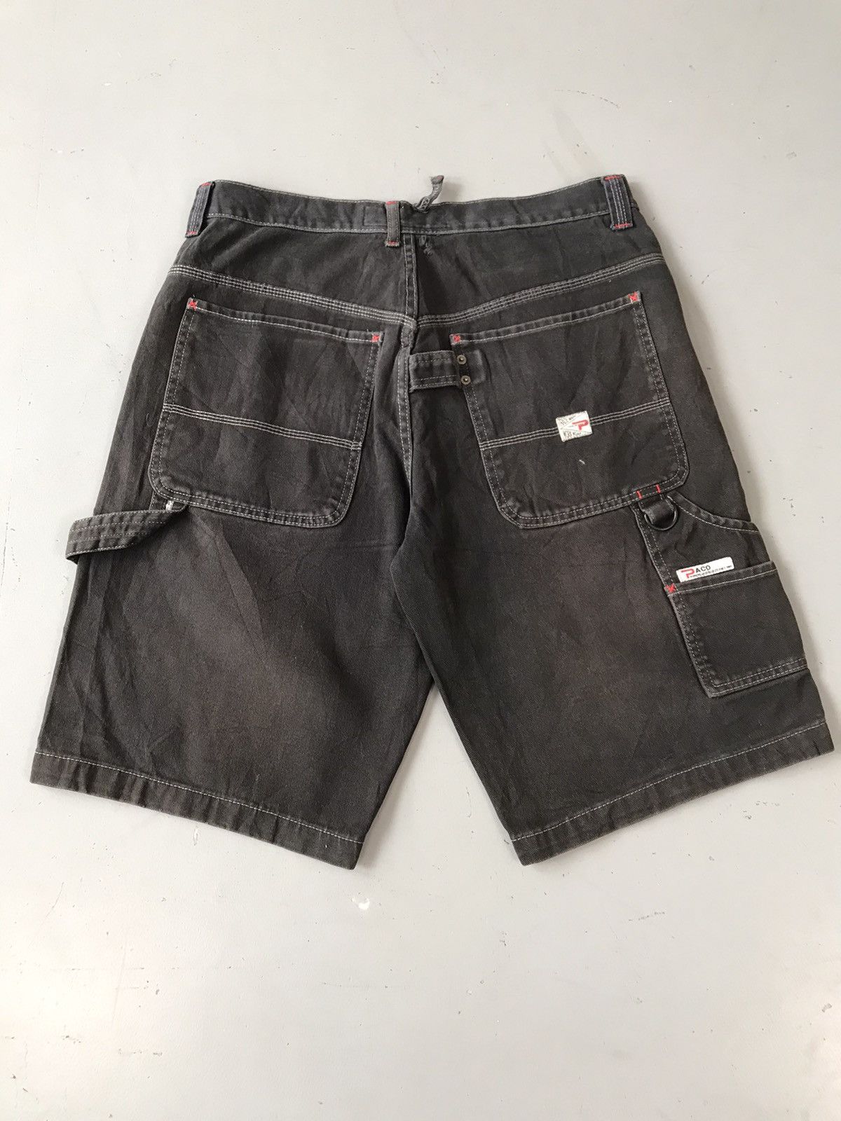 Vintage Paco carpenter denim short Size US 33 - 7 Thumbnail