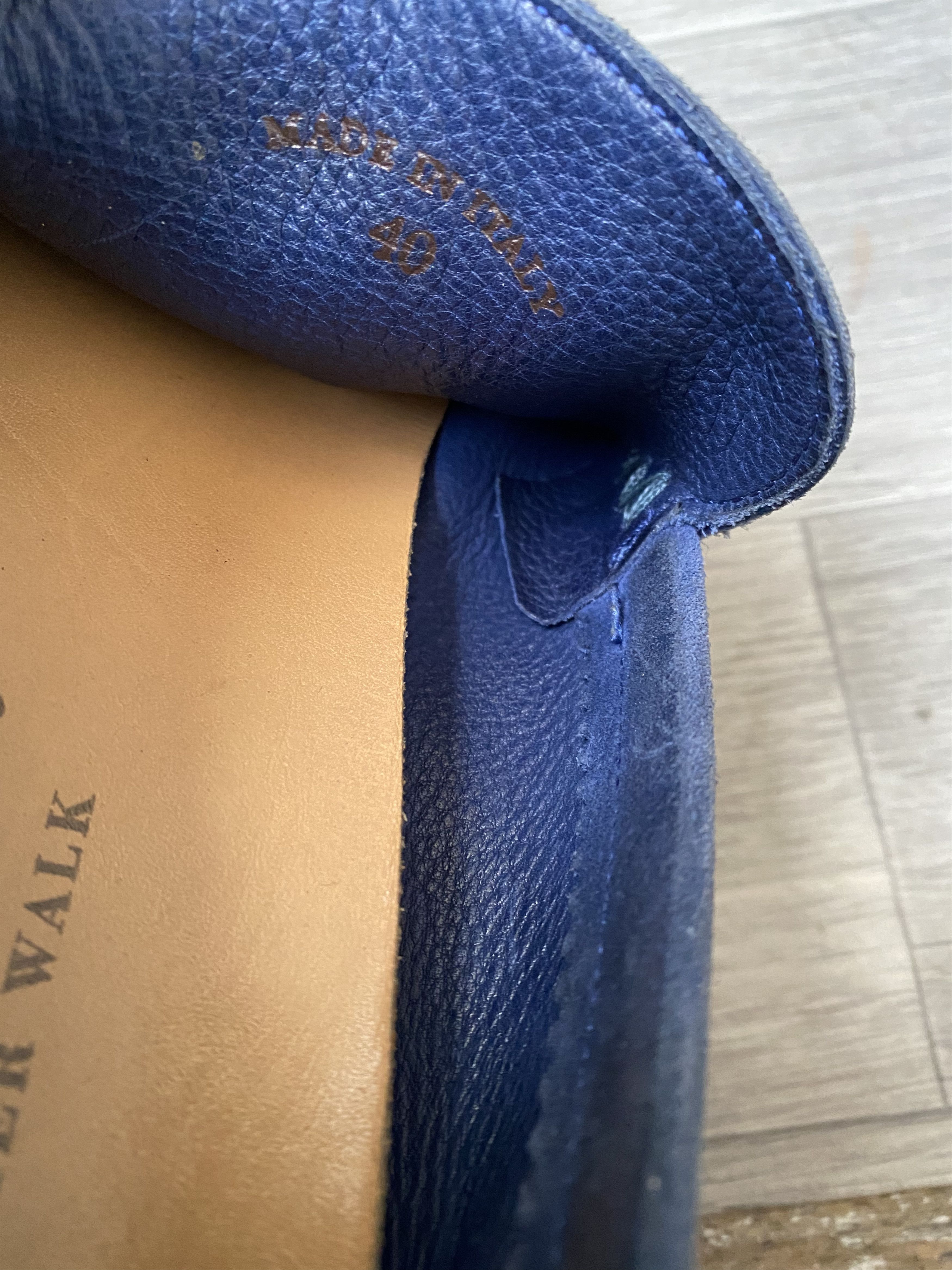 Loro Piana Loro piana summer walk blue suede slip on shoes sz 40 Size US 7 / EU 40 - 12 Thumbnail
