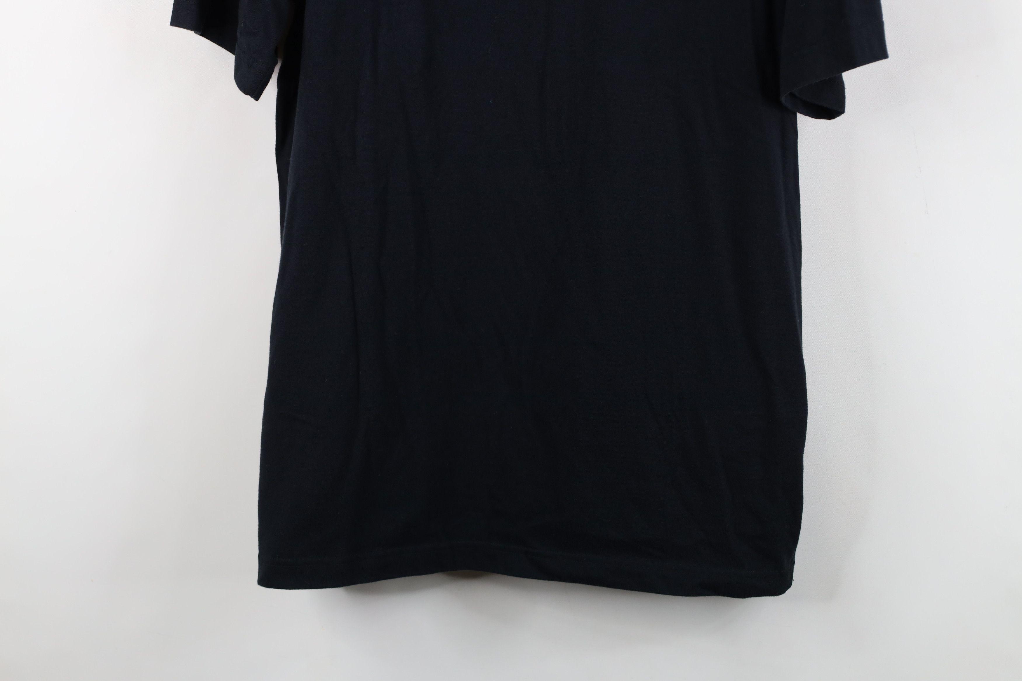 Lands' End Vintage 90s Y2K Lands End Heavyweight Cotton T-Shirt Black Size US L / EU 52-54 / 3 - 3 Thumbnail
