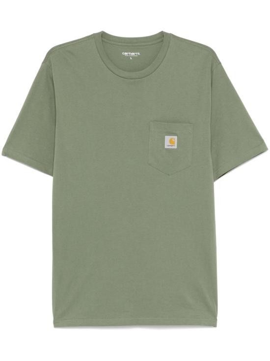 Carhartt Wip CARHARTT WIP Men T-Shirts I030434 667XX Green Size US L / EU 52-54 / 3 - 1 Thumbnail