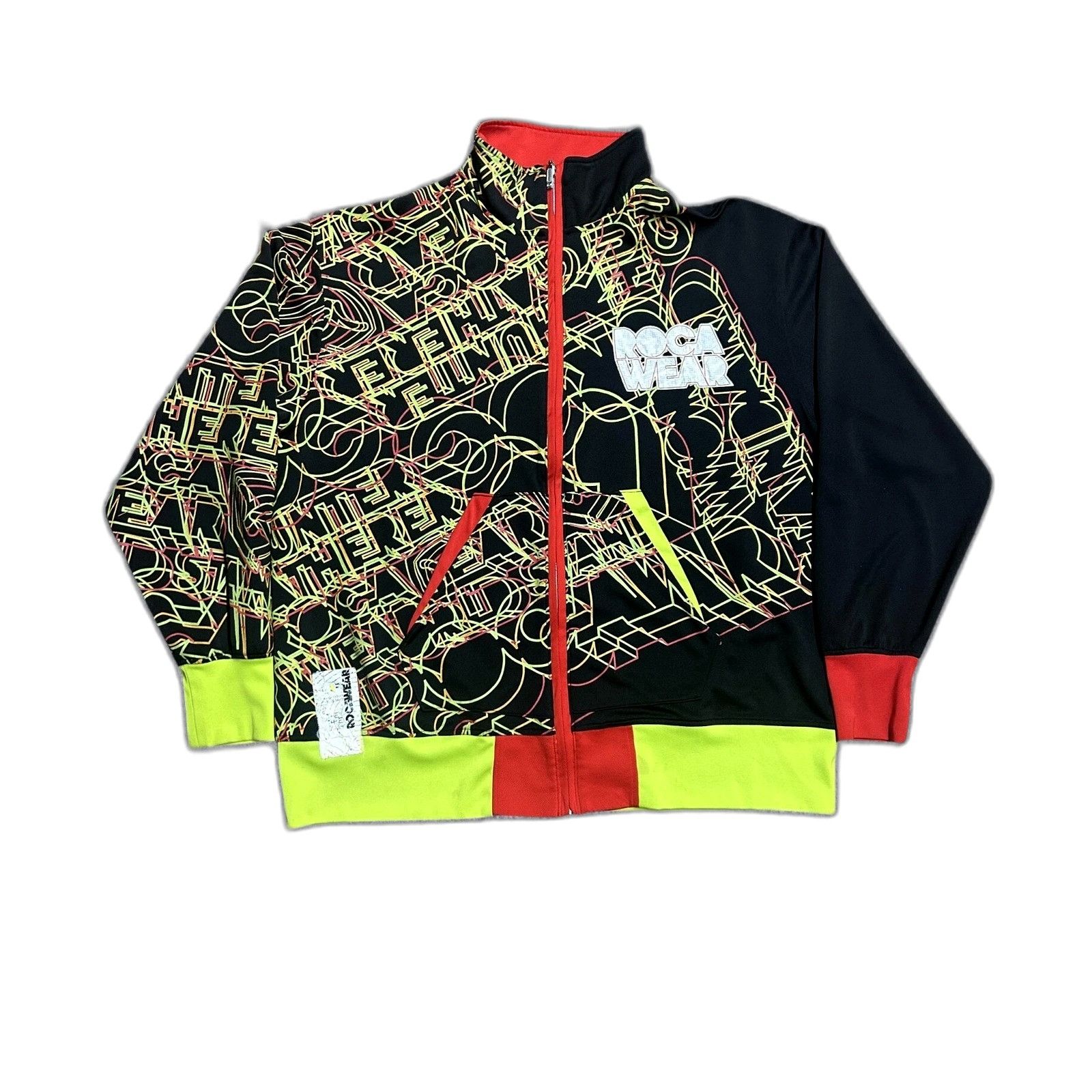 Rocawear Vintage Y2K RocaWear Full Zip Track Jacket Green 3XL Size US XXL / EU 58 / 5 - 1 Preview