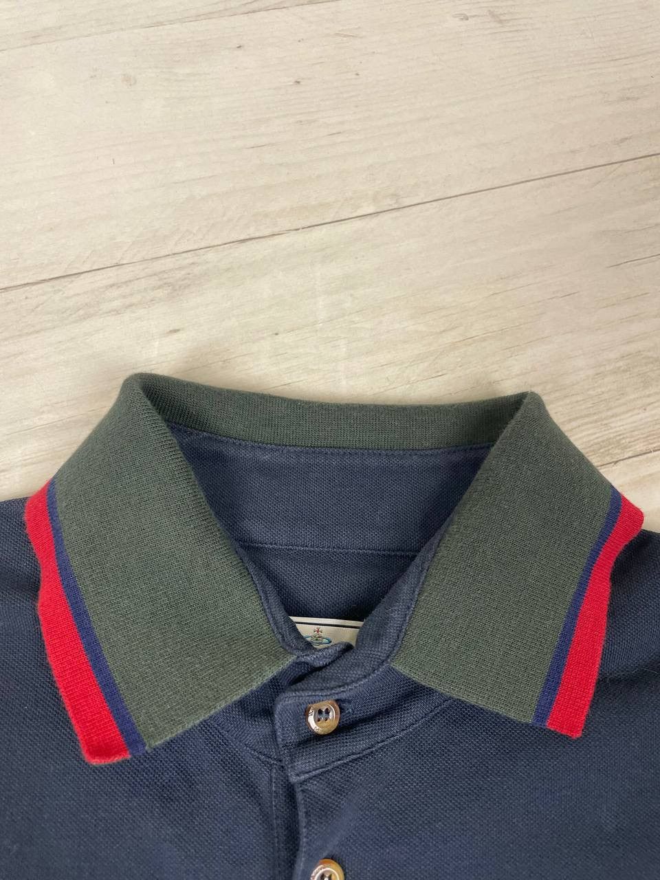 Vivienne Westwood Vivienne Westwood Polo Shirt Logo Orb Luxury Size US L / EU 52-54 / 3 - 13 Thumbnail