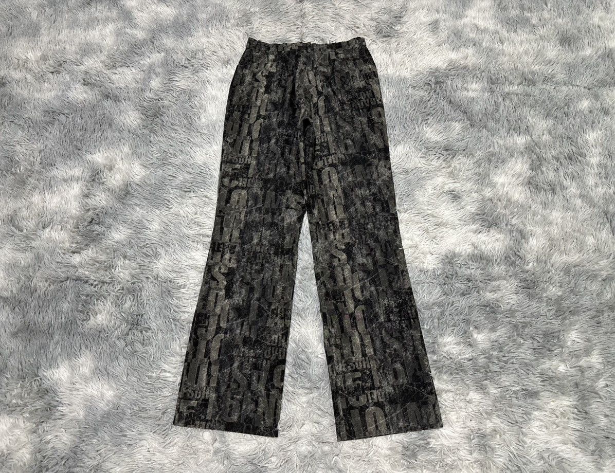 Japanese Brand 🔥Sick Y2K Japanese Poem Pants Vkei Goth Punk Size US 26 / EU 42 - 7 Thumbnail