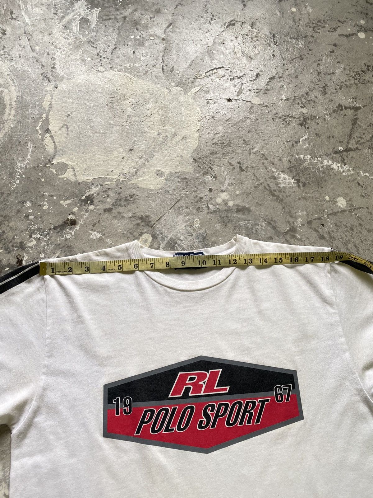 Polo Ralph Lauren × Ralph Lauren × Vintage Vintage 90s Polo Sport Ralph Lauren Tee Size US M / EU 48-50 / 2 - 11 Thumbnail