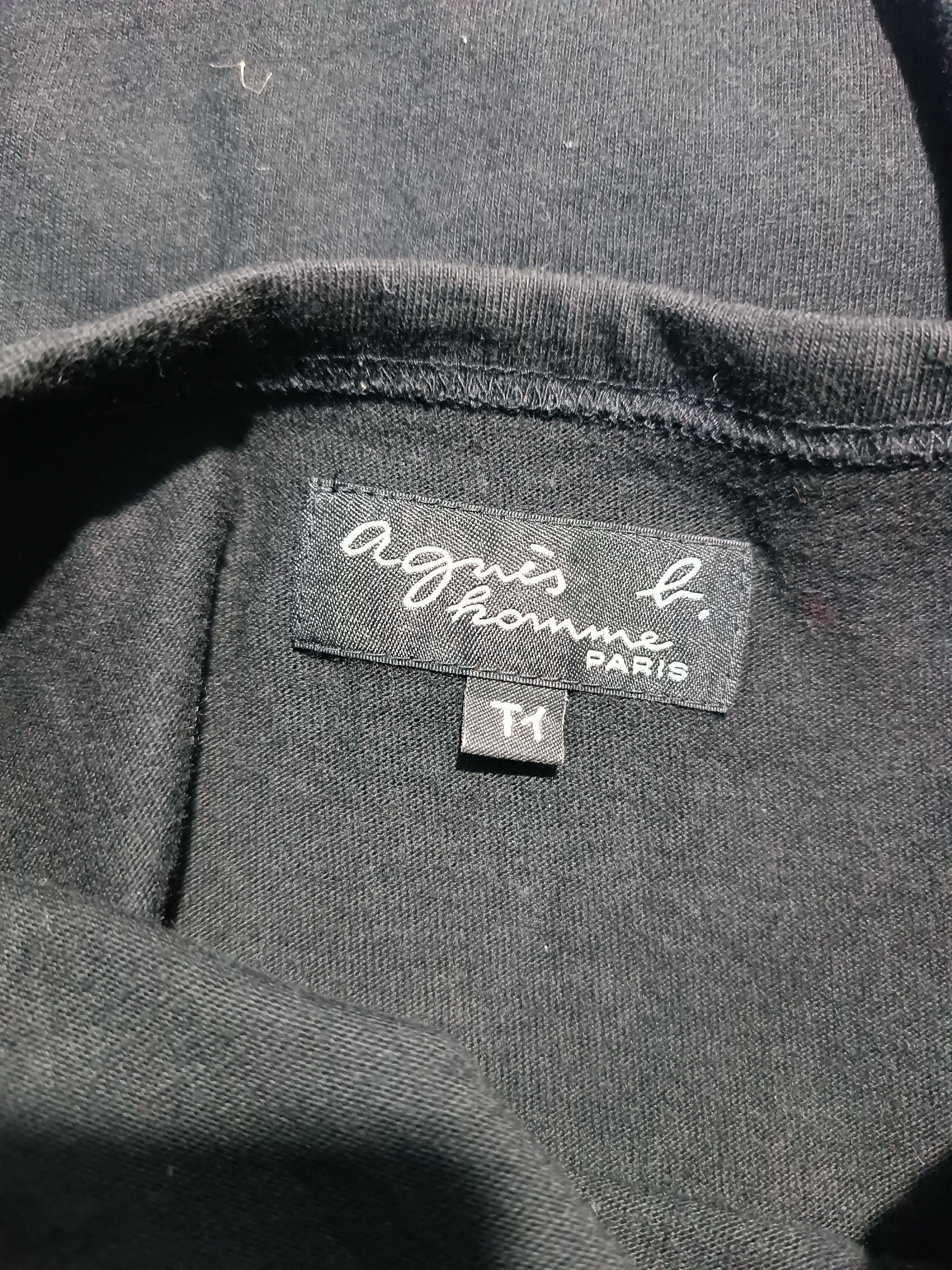 agnes b. Agnes B Homme Paris Snap Button Cotton Size US M / EU 48-50 / 2 - 8 Thumbnail