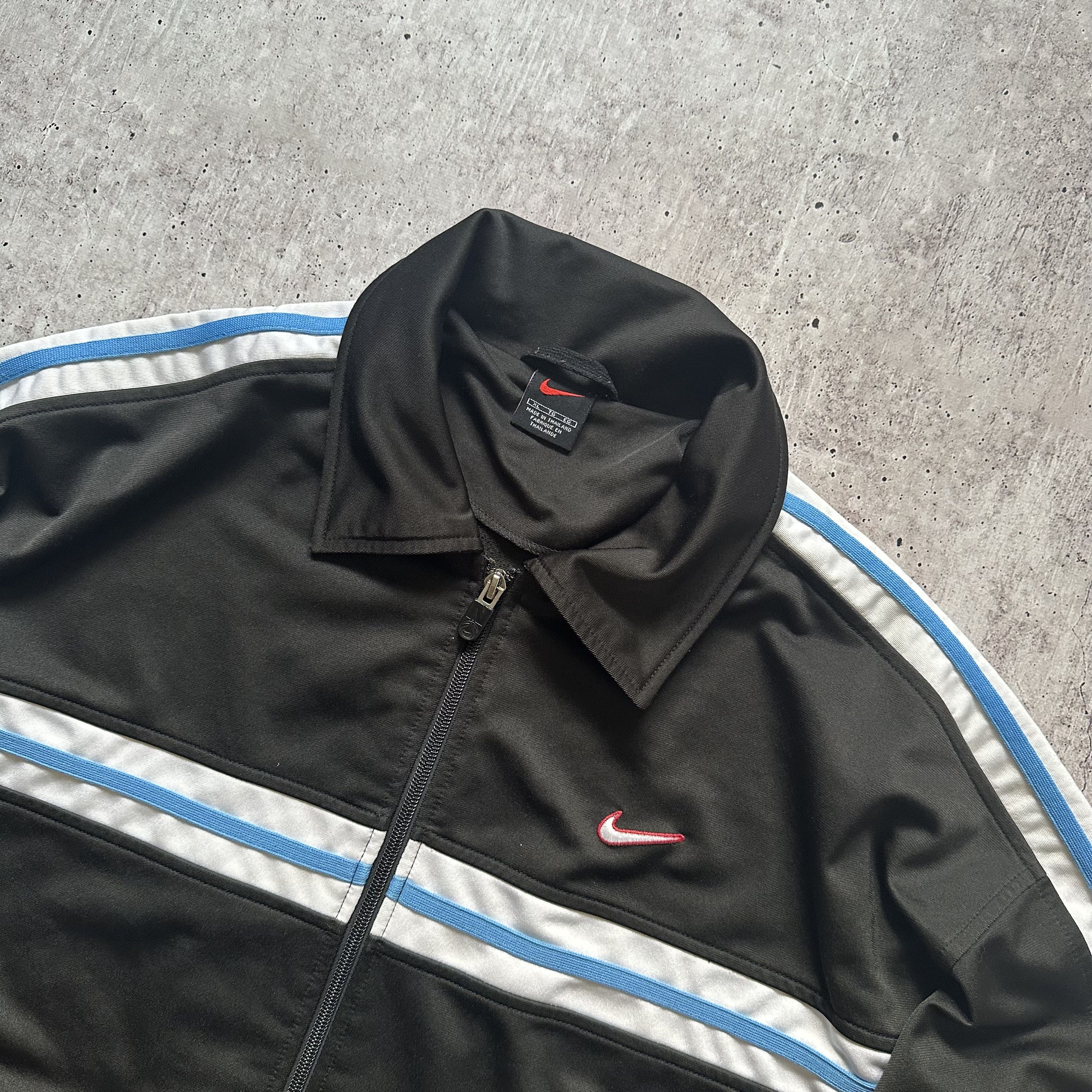 Nike Nike y2k Vintage Nylon Drill Light Track Jacket Size US XL / EU 56 / 4 - 3 Thumbnail