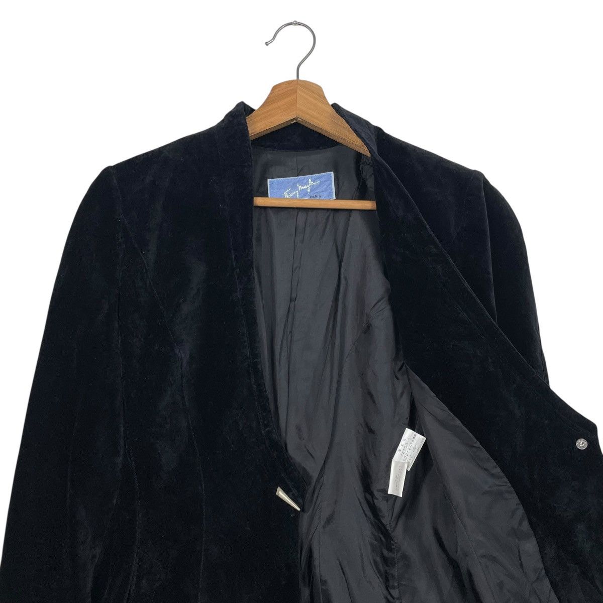 Thierry Mugler Thierry Mugler Velvet Jacket Size S / US 4 / IT 40 - 10 Thumbnail