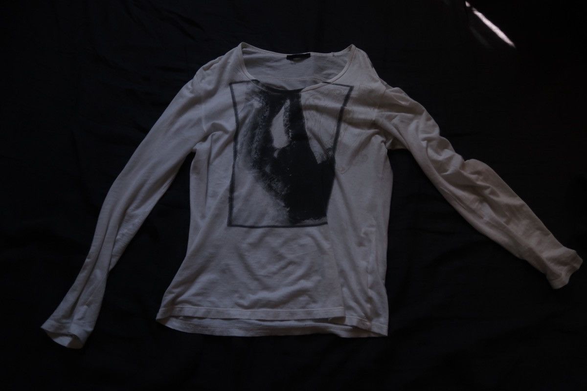 The Viridi-anne White graphic long sleeve Size US M / EU 48-50 / 2 - 2 Thumbnail