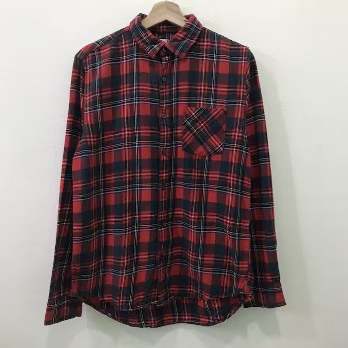 Flannel Japanese Brand Browny Plaid Tartan Flannel Shirt Size US L / EU 52-54 / 3 - 2 Thumbnail