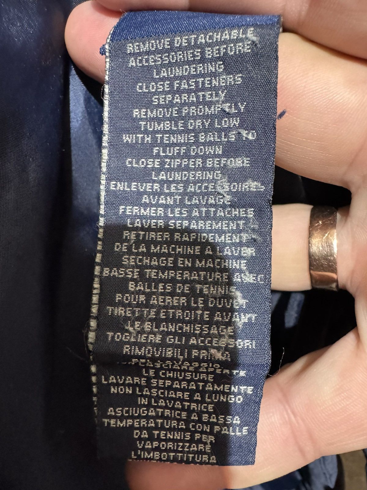 Polo Ralph Lauren × Vintage Very Rare Polo Jeans CO Ralph Lauren Faur Fur Feather Down Size L / US 10 / IT 46 - 25 Thumbnail