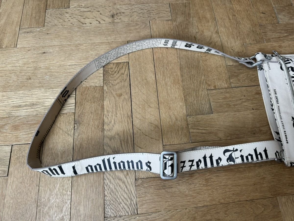 John Galliano Vintage Galliano Gazette Crossbody Leather Bag Size ONE SIZE - 16 Thumbnail
