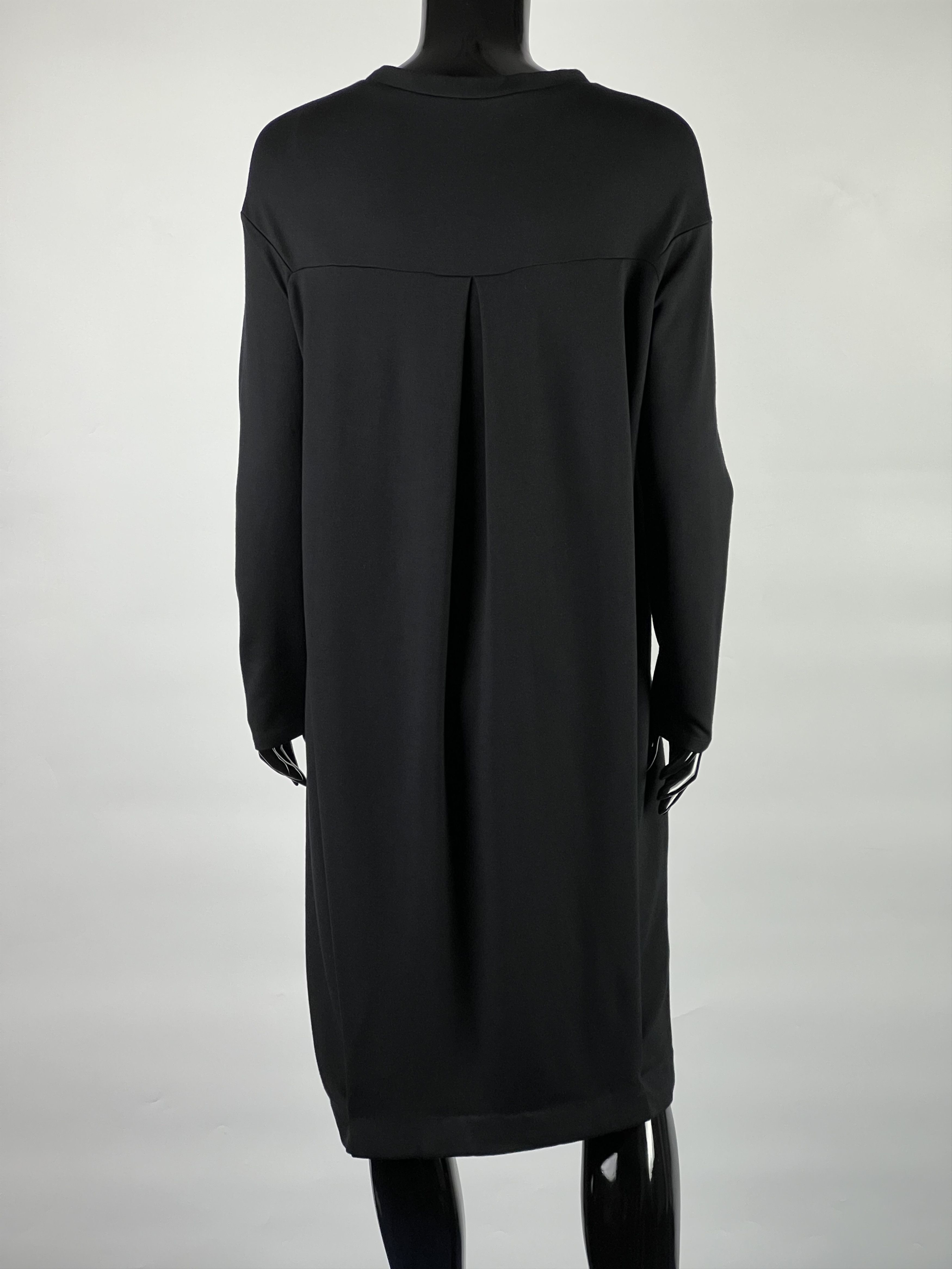 DOROTHEE SCHUMACHER Dorothee Schumacher Black Long Sleeve Knee Dress Size 3 Size L / US 10 / IT 46 - 3 Thumbnail