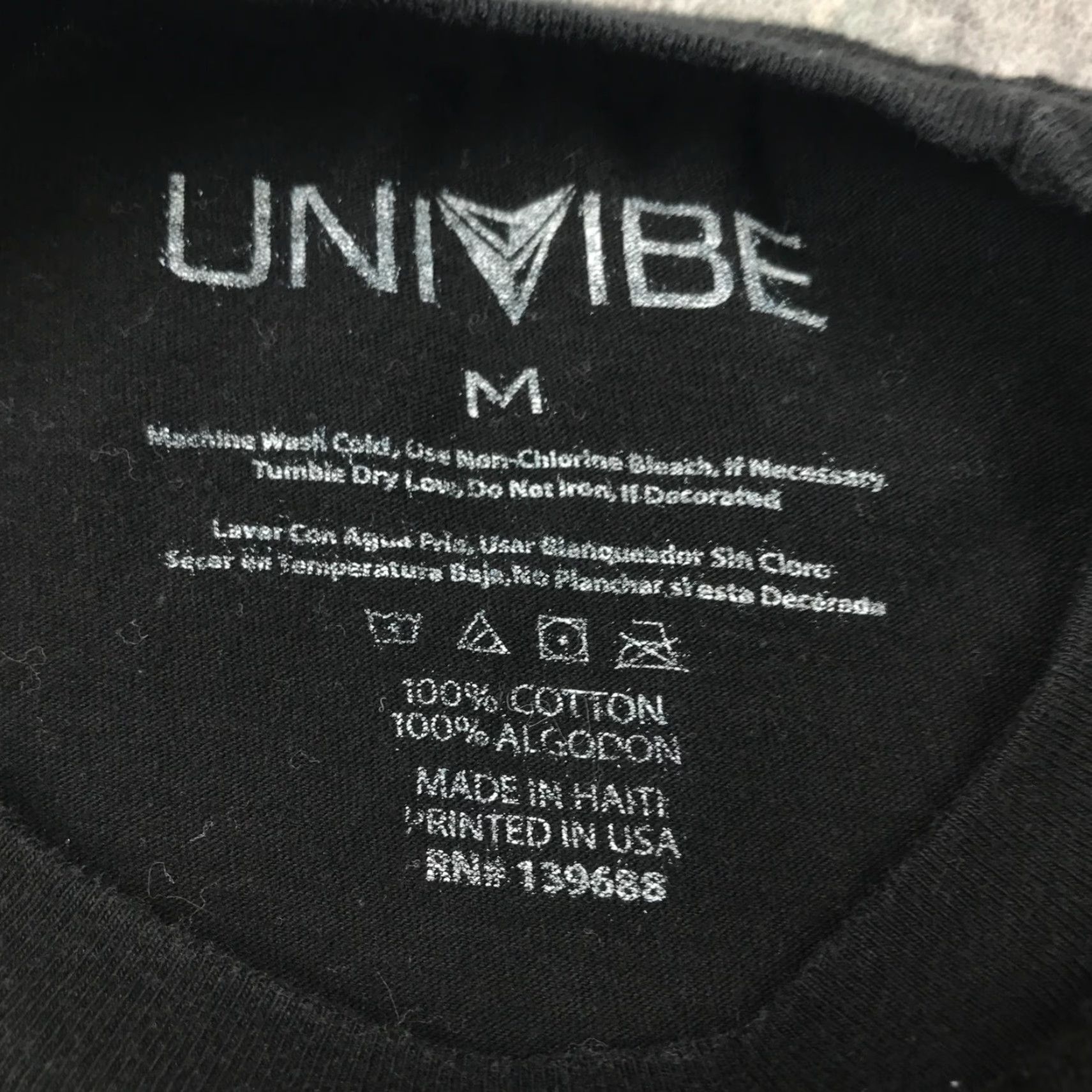 Univibe Univibe Astronaut Shirt Adult Medium Black NASA Outerspace Space Walk Stars Mens Size US M / EU 48-50 / 2 - 4 Thumbnail