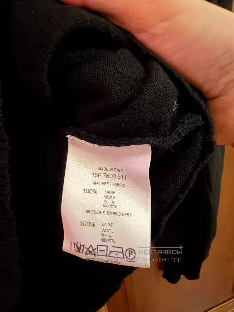 Givenchy Givenchy Wool Long Sleeve T-Shirt Size US L / EU 52-54 / 3 - 2 Thumbnail