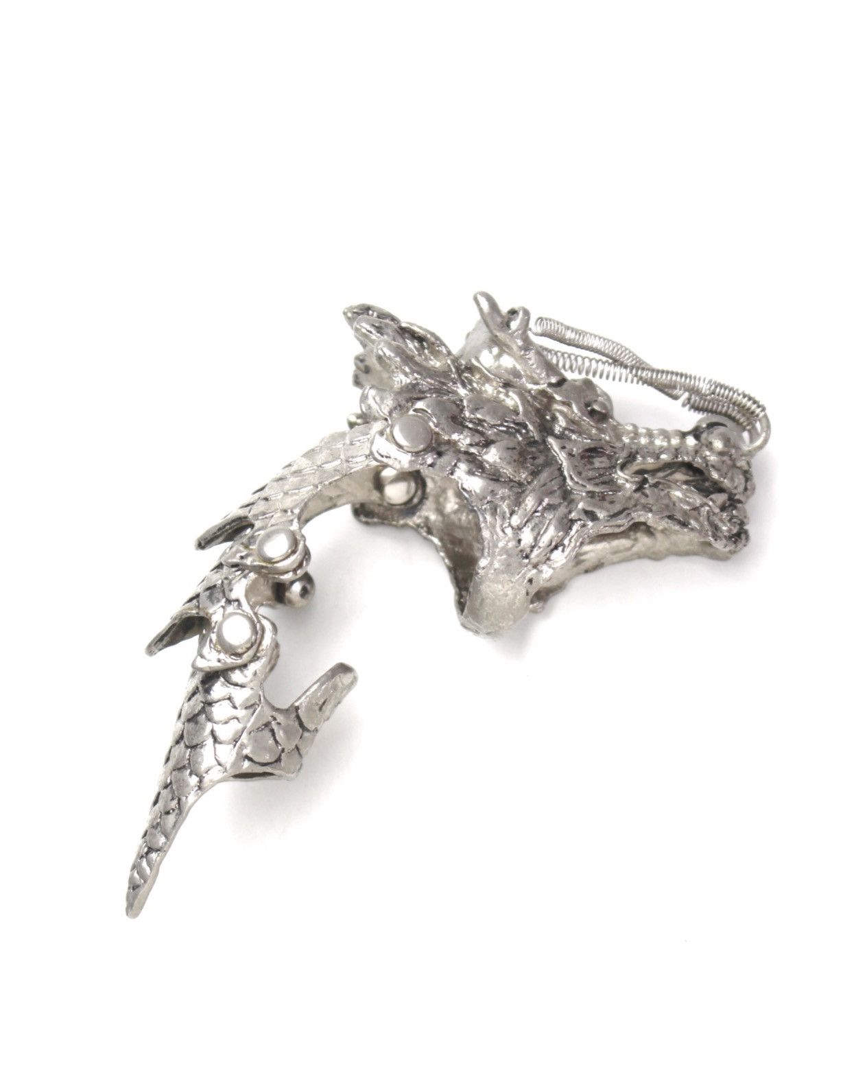 Vintage 2000S JAPANESE MADE DRAGON CLAW ARMOR RING Size ONE SIZE - 2 Thumbnail