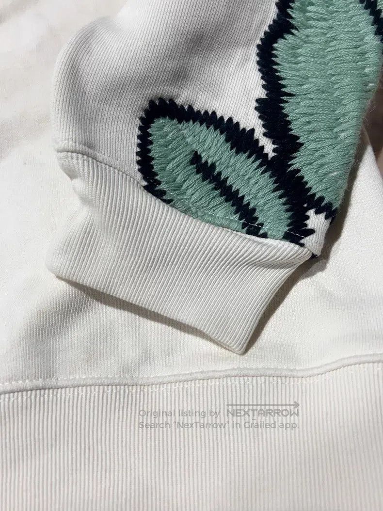 Loewe Loewe Heavy embroidery round neck hoodie, beige Size M / US 6-8 / IT 42-44 - 9 Thumbnail