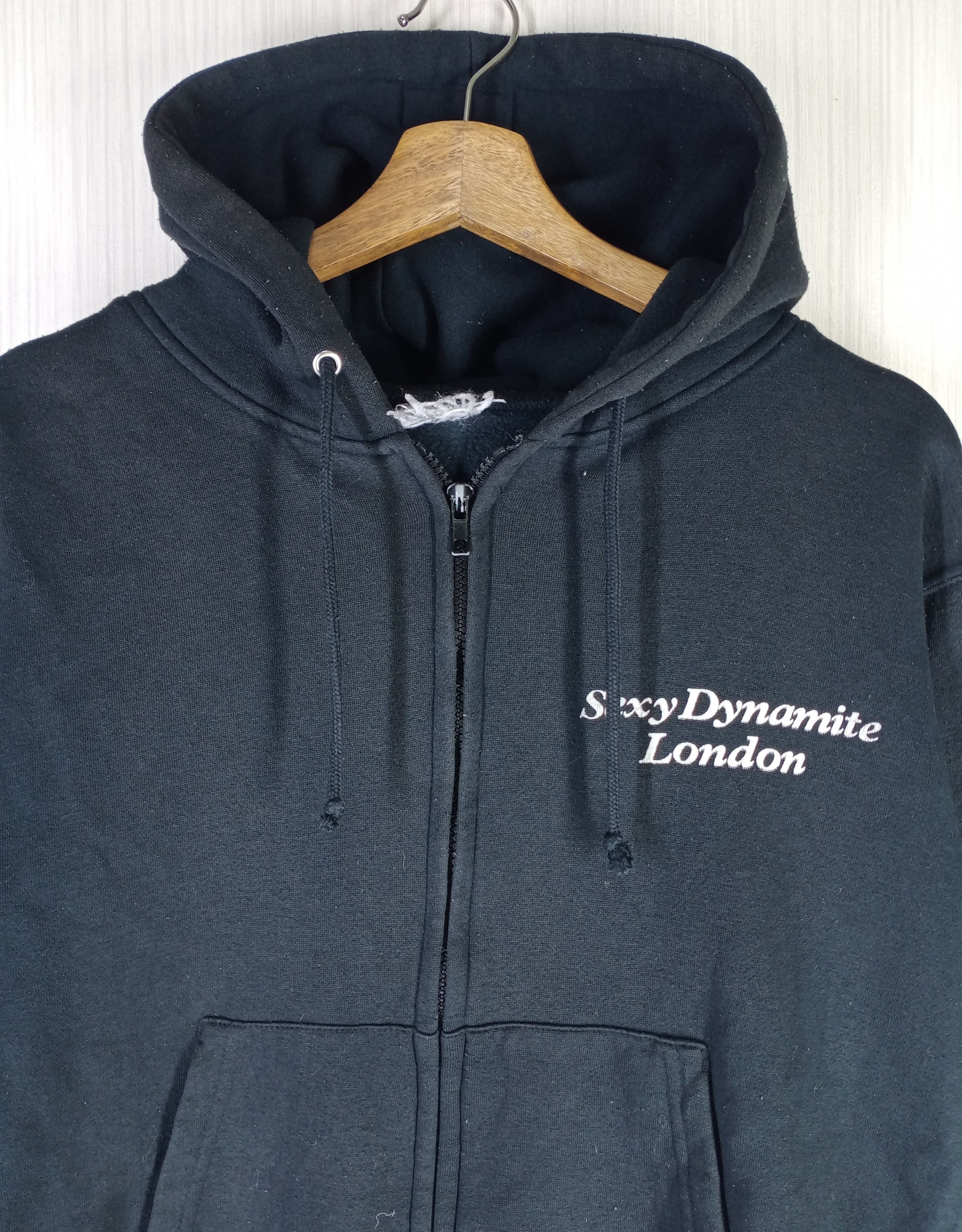 Hysteric Glamour Rare Vintage Sexy Dynamite London Zipper Hoodie Sweatshirt Size US S / EU 44-46 / 1 - 4 Thumbnail