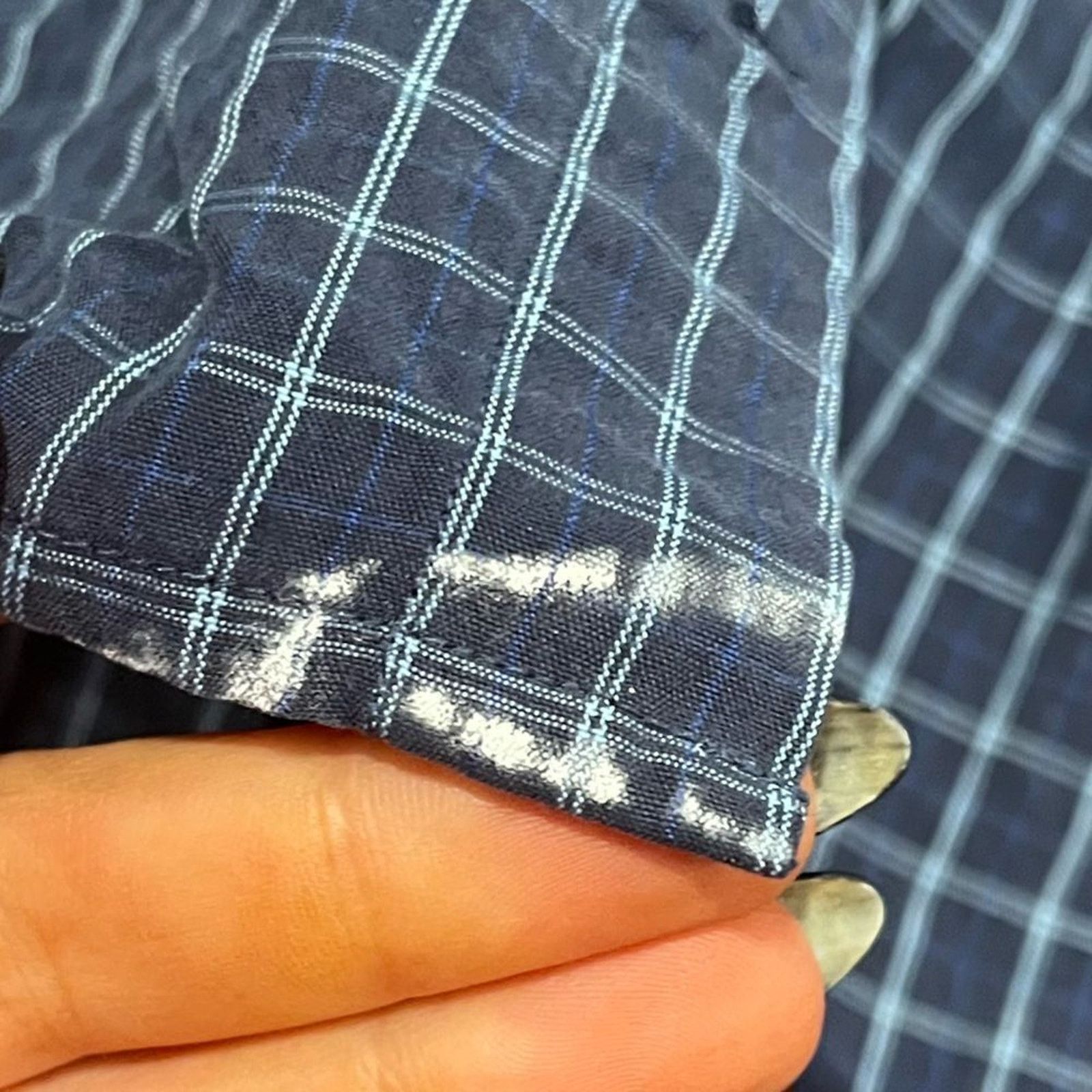 Tommy Hilfiger Tommy Hilfiger Shirt Button Down Checked Short Sleeve XL Size US XL / EU 56 / 4 - 2 Thumbnail