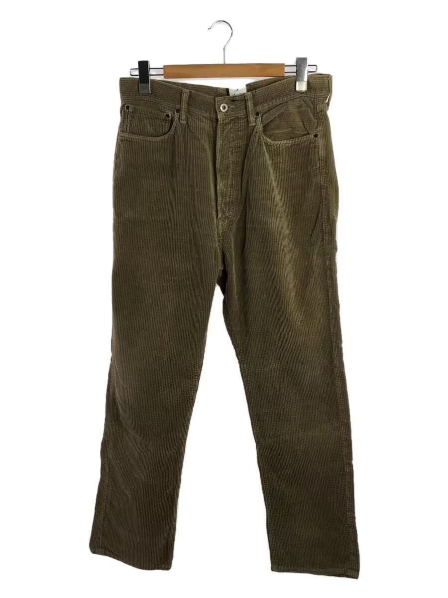 image of Kapital Corduroy Cinched Back Pants in Brown, Men's (Size 34)