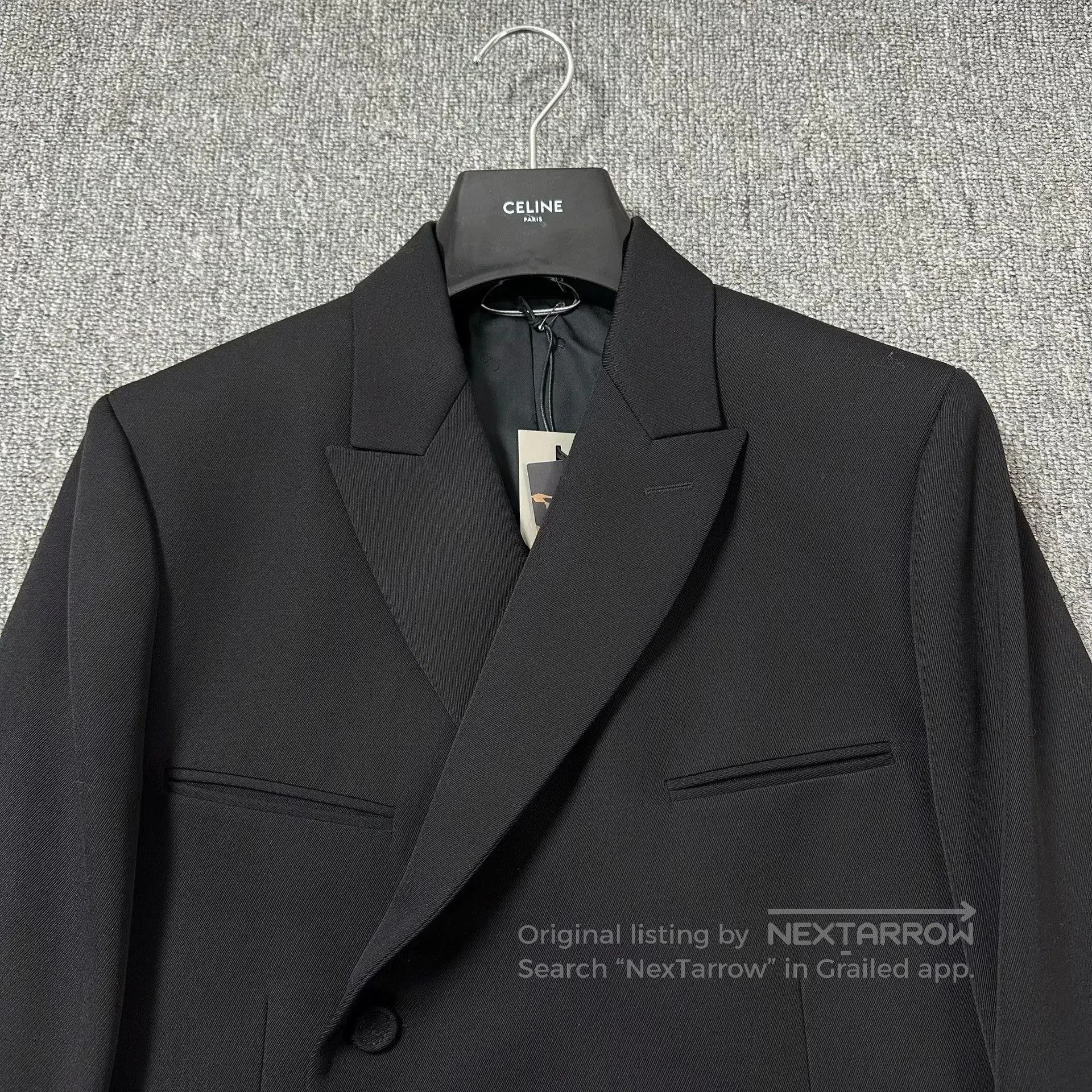 Dior Dior Man Black Peak Lapel Wool Blazer. Size US S / EU 44-46 / 1 - 3 Thumbnail