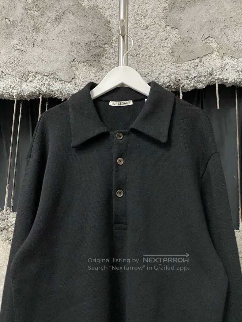 Our Legacy Our Legacy Wool Polo long-sleeve Size US S / EU 44-46 / 1 - 3 Thumbnail
