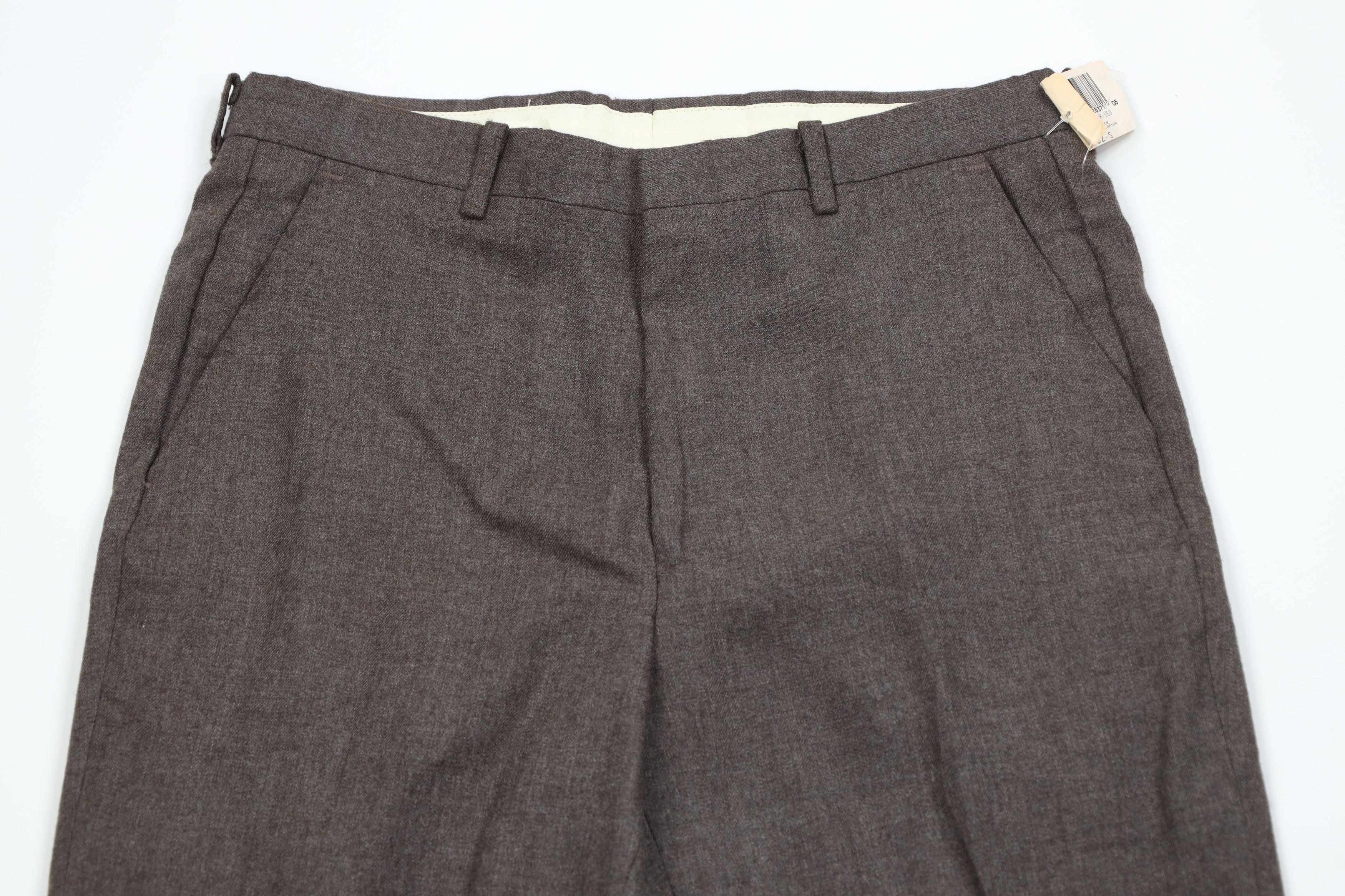 Vintage Deadstock Vintage 70s Streetwear Wide Leg Chino Pants Brown Size US 32 / EU 48 - 2 Thumbnail