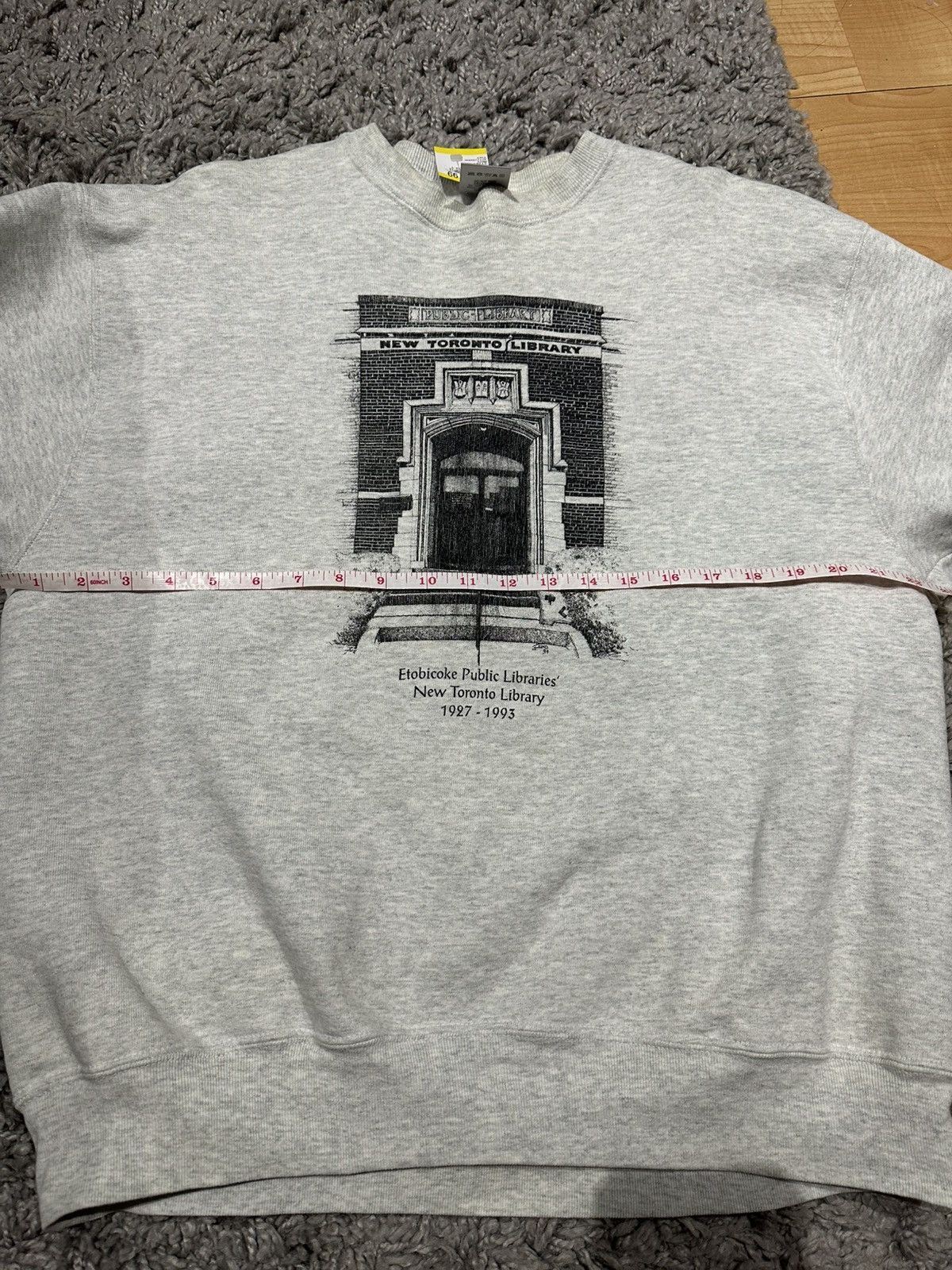 Fruit Of The Loom × Vintage Vintage Fruit of the Loom Shirt Mens Toronto New Library Size US L / EU 52-54 / 3 - 3 Thumbnail