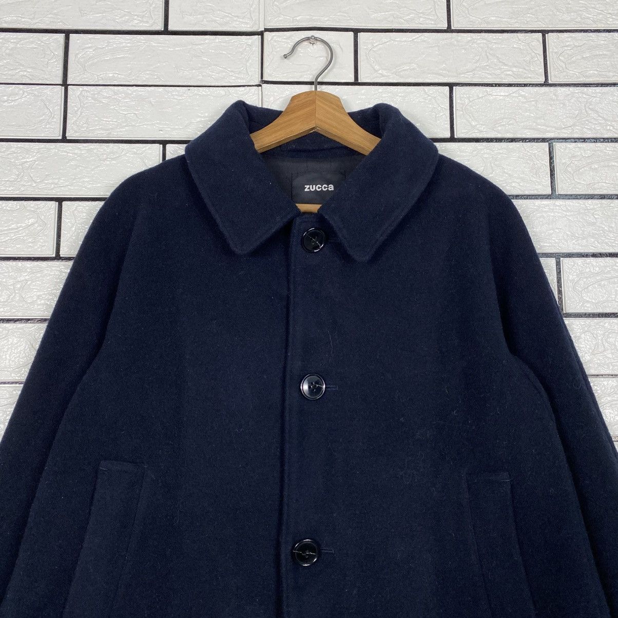 Issey Miyake Avant Garde Wool Button Jacket Runway Zucca Japan Size US L / EU 52-54 / 3 - 4 Thumbnail
