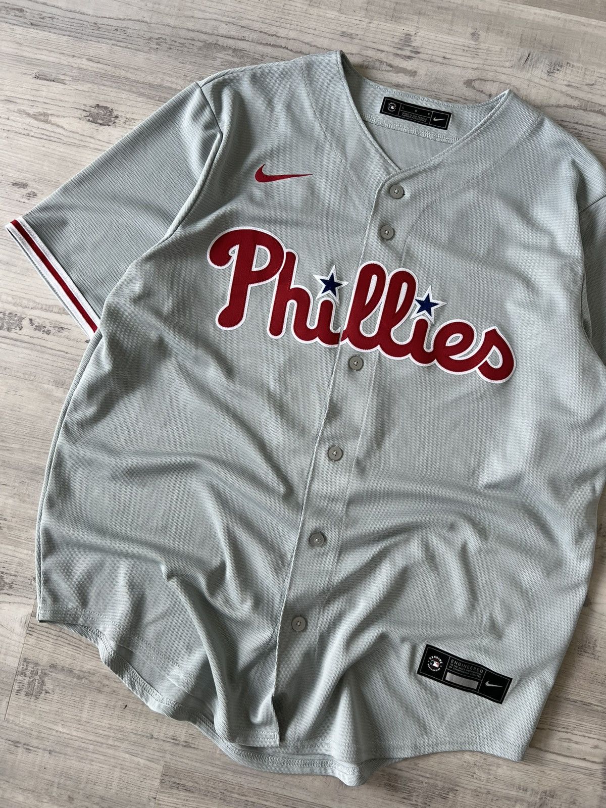 Vintage Vintage MLB Philadelphia Phillies Bry Harper Baseball Jersey Size US XL / EU 56 / 4 - 1 Thumbnail