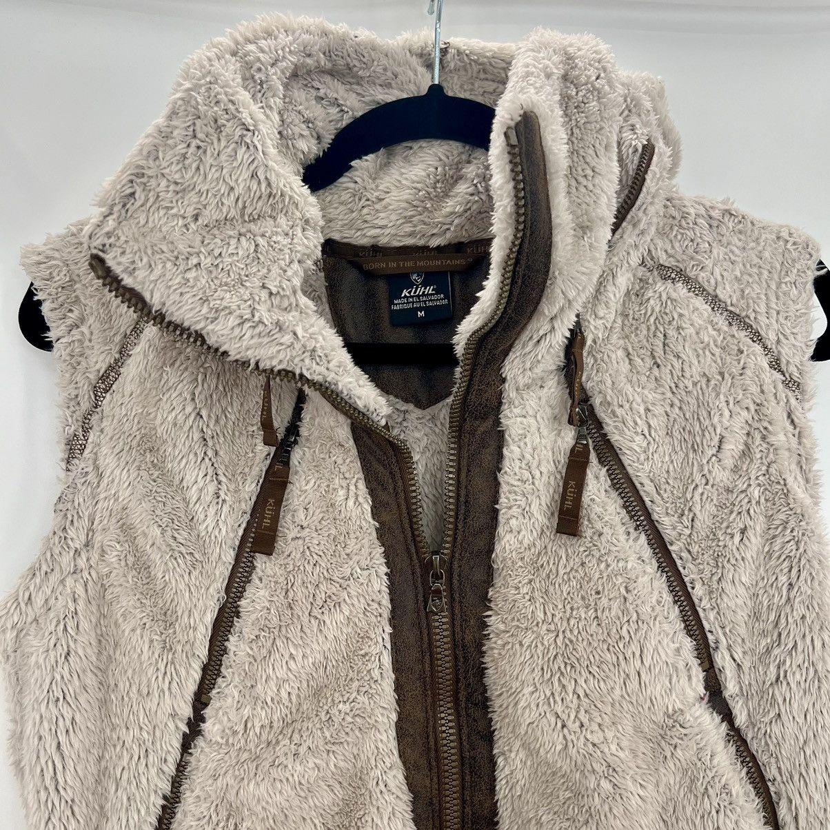 Kuhl Kuhl Flight Full Zip Up Vest Jacket Sleeveless Fleece Hooded Size S / US 4 / IT 40 - 5 Thumbnail