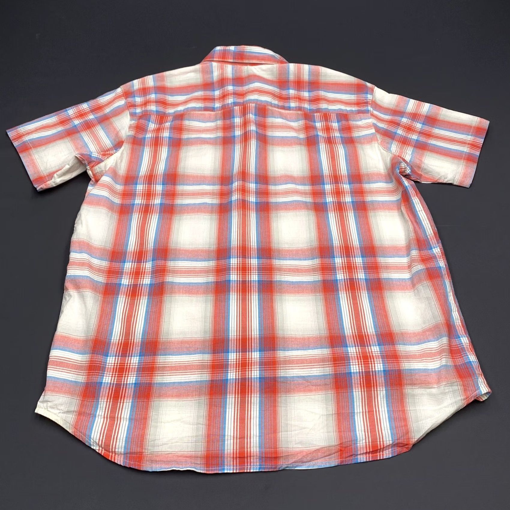 Vintage Columbia Shirt Regular Red Plaid Button-Up Short Sleeve Mens Adult Large Size US L / EU 52-54 / 3 - 2 Thumbnail