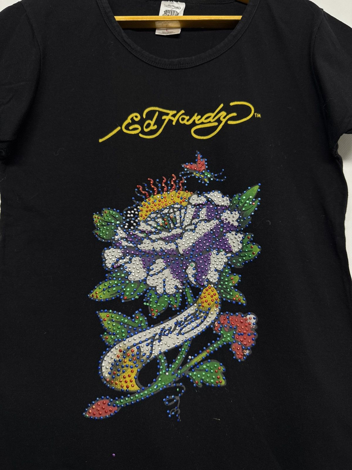 Ed Hardy Vintage Ed Hardy by Christian Audigier T-Shirt Size L / US 10 / IT 46 - 3 Thumbnail