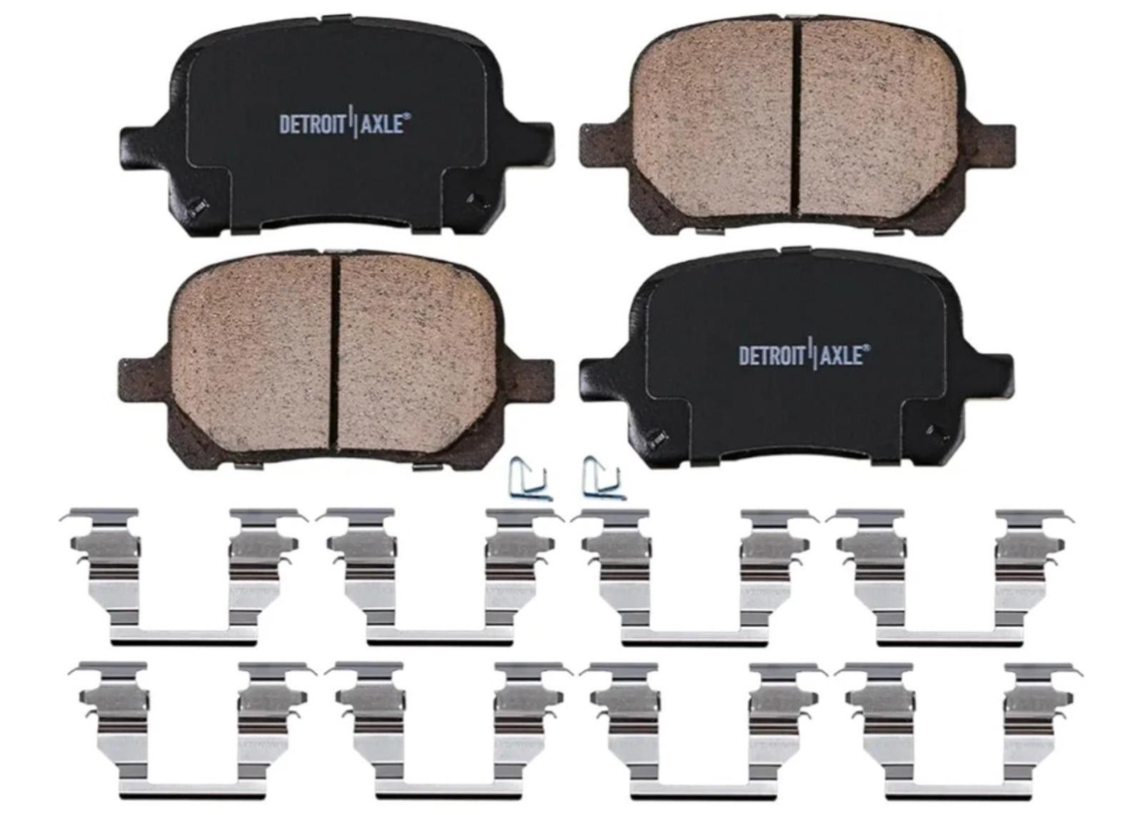 Other Detroit Axle Front Brake Kit Rotors & Ceramic Pads Size ONE SIZE - 5 Thumbnail
