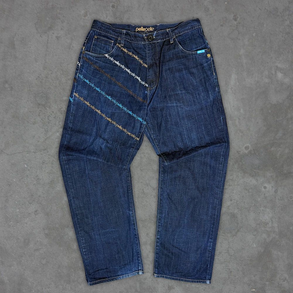 Pelle Pelle Pelle Pelle super vintage jeans its like size XL Size US 42 / EU 58 - 1 Thumbnail
