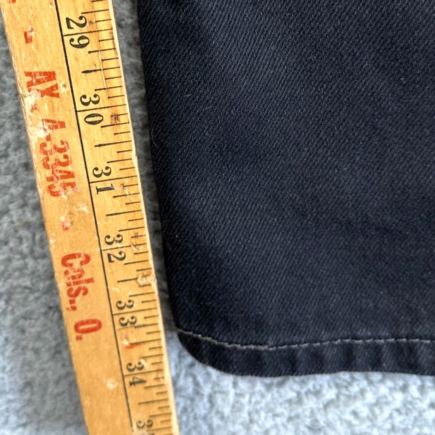 Levi's Levi's 550 Jeans Mens 38X34 Black Relaxed Straight Fit Dark Wash Denim Red Tab Size US 38 / EU 54 - 6 Thumbnail